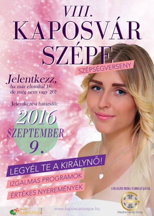   - VIII. Kaposvár Szépe Szépségverseny